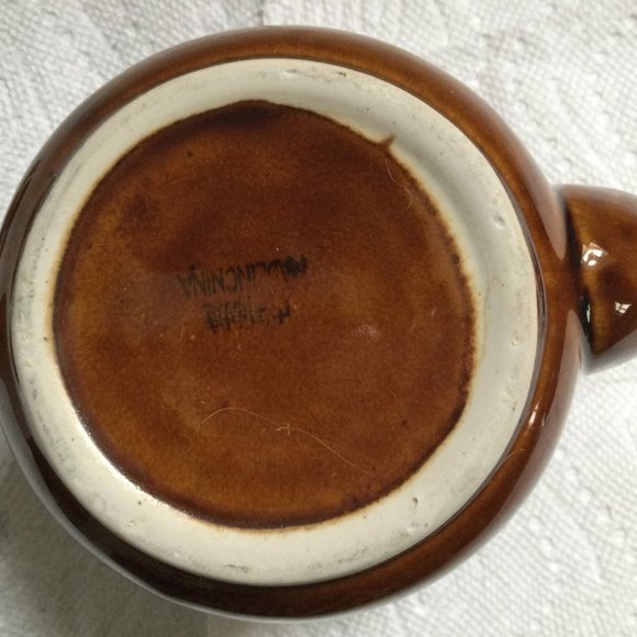 Vintage Chinese teapot brown glaze - Picture 10 of 10